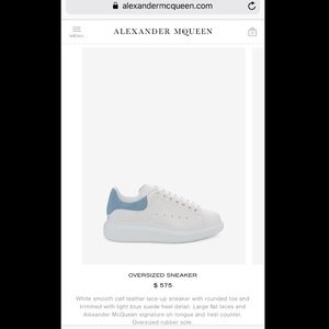 🛑⛔️SOLD ⛔️🛑Alexander Mqueen Oversized Sneakers